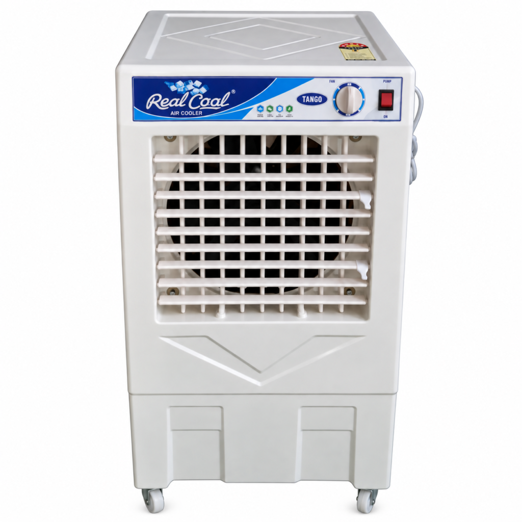 Real Cool Tango air cooler with front air outlet and fan control