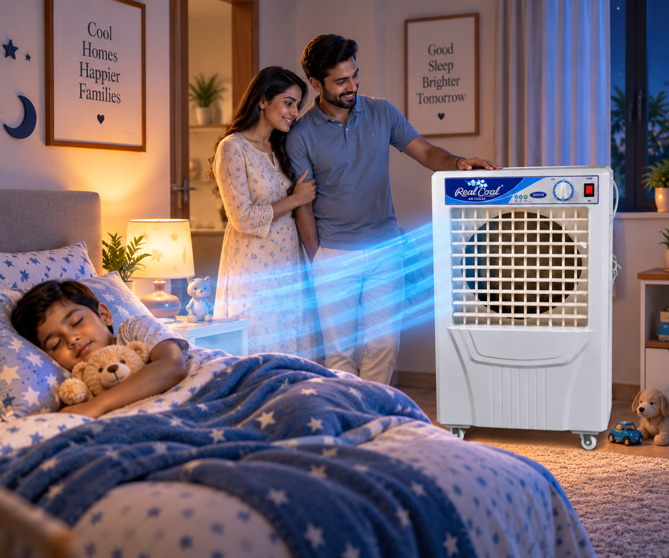 RealCool Duster air cooler for bedroom cooling in Udaipur