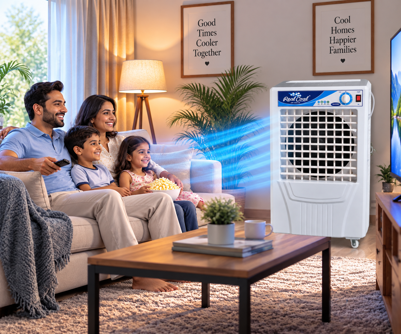 RealCool Duster air cooler for family home cooling in Udaipur