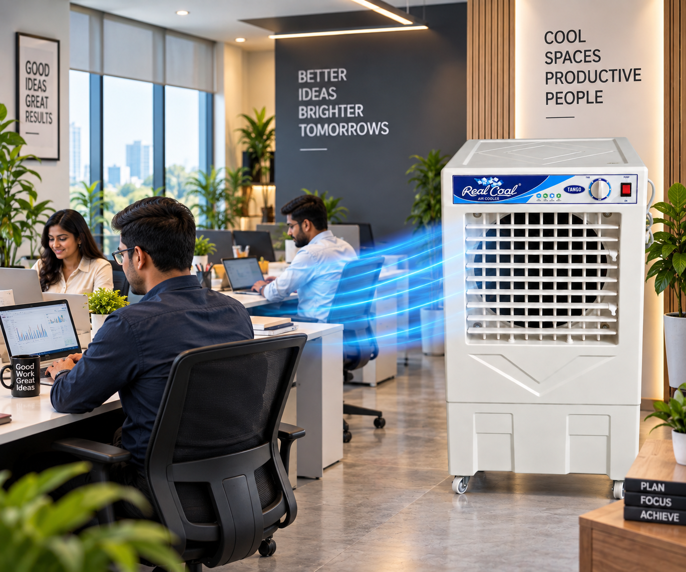 RealCool Tango air cooler for comfortable bedroom cooling in Dungarpur